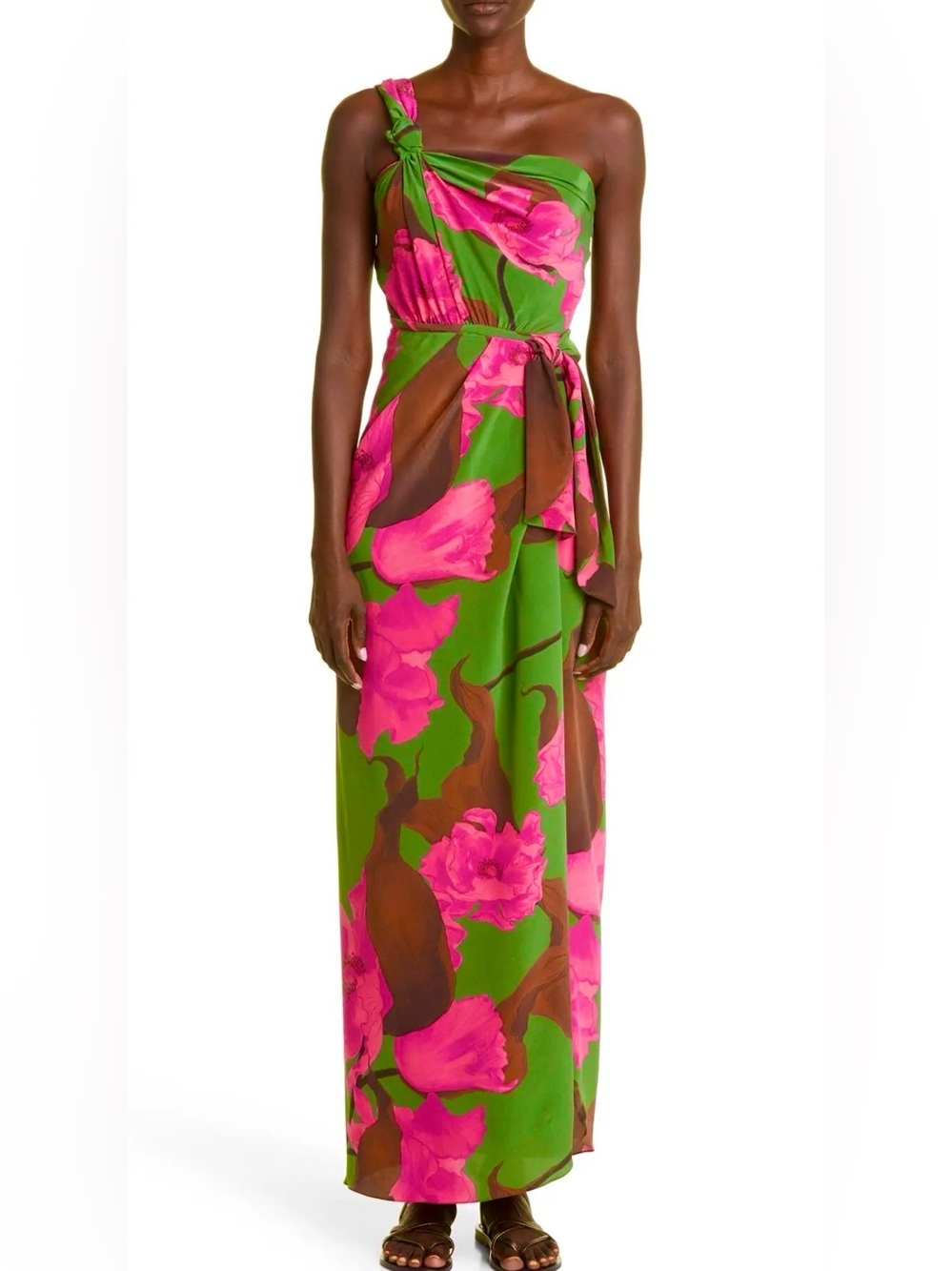 Johanna Ortiz San Basilio 100% Silk Convertible Dress And Coverup - Picture 5 of 16